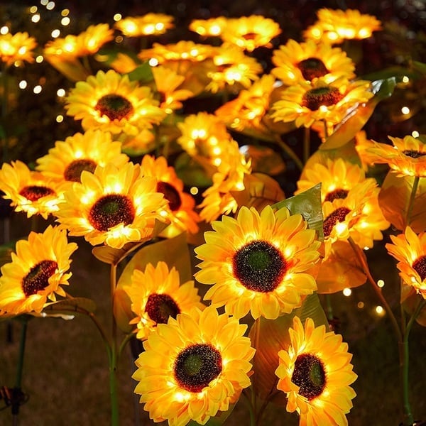 Luces Solares Girasol