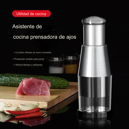 KitchenHelp™ Picadora de Acero para Cocina