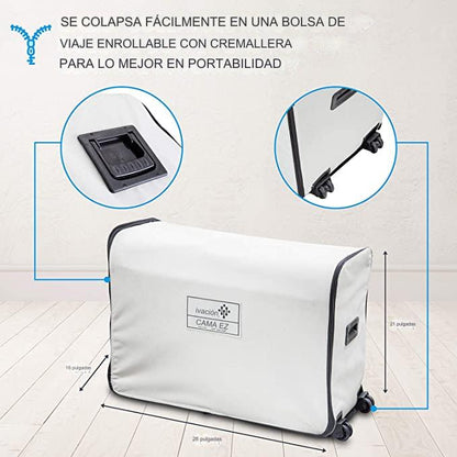 Colchón de Aire Ivation EZ-Bed con Tecnología Deflate Defender