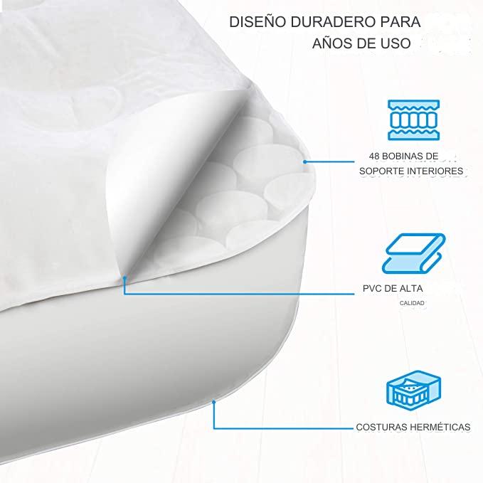 Colchón de Aire Ivation EZ-Bed con Tecnología Deflate Defender