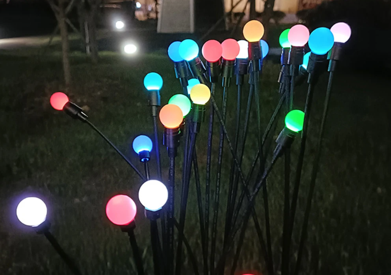 Luces Solares Firefly para Jardín