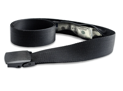 Travel Money Belt: Cinturón Billetera para viajes