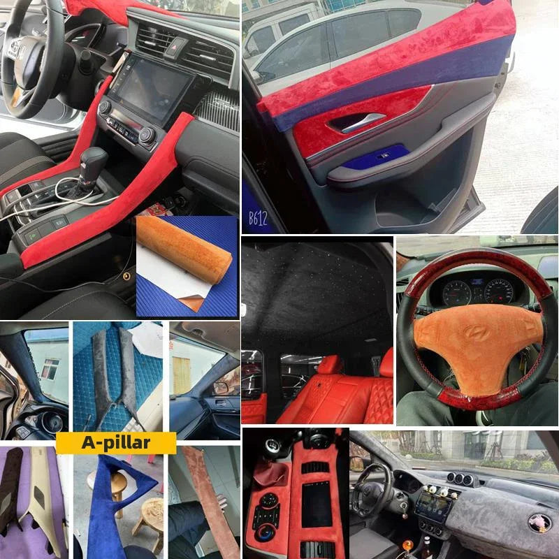 LuxWrap:  alcantara autoadhesiva para coche