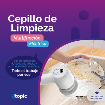 Nuevo Cepillo de Limpieza Eléctrico Multifuncional