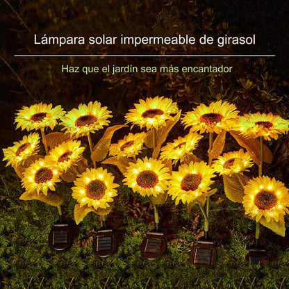 Luces Solares Girasol