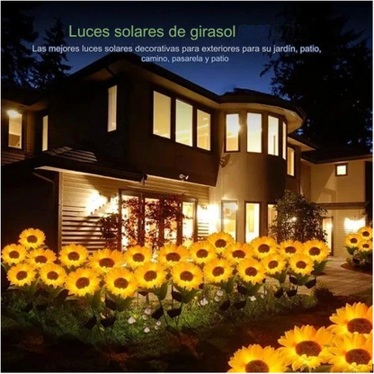 Luces Solares Girasol