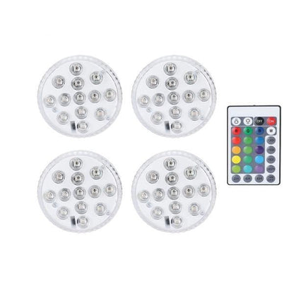 Luces LED sumergibles para piscinas de 16 colores