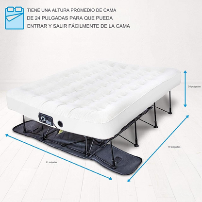 Colchón de Aire Ivation EZ-Bed con Tecnología Deflate Defender